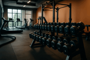 wnętrze as gym siłownia Myślenice